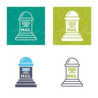 Mail Box Vector Icon