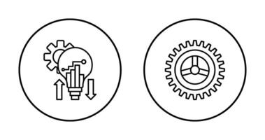 Analysis and Setting Icon vector