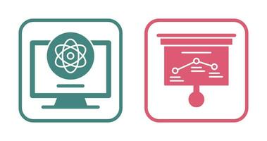 ATom and Strategy Icon vector