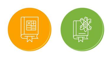 matemáticas y Ciencias icono vector