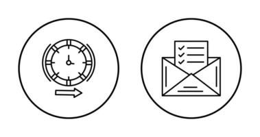 Direction and Check List Icon vector