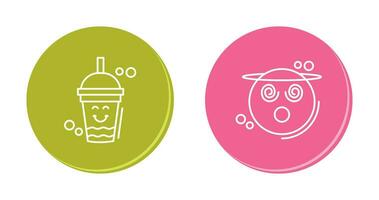 Drink and Dizzy Icon vector