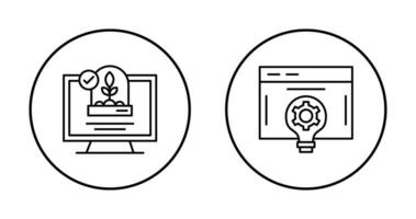 Incubator and Inovation Icon vector