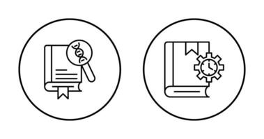 Genetics and Duration Icon vector