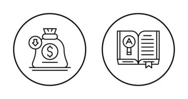 Idea and Study Icon vector