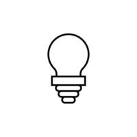 Lamp Modern Vector Icon. Perfect for design, infographics, web sites, apps.