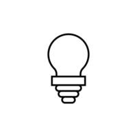 Lamp Modern Vector Icon. Perfect for design, infographics, web sites, apps.