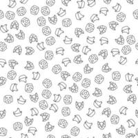 Dog and Cat Seamless Pattern for printing, wrapping, design, sites, shops, apps vector