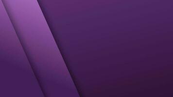 Abstract papercut purple color background animation video