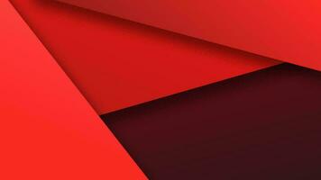 Persentation background animation red color papercut video