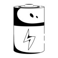 Trendy Power Cell vector