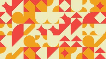 vector flat abstract geometric background