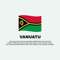 Vanuatu Flag Background Design Template. Vanuatu Independence Day Banner Social Media Post. Vanuatu Background vector