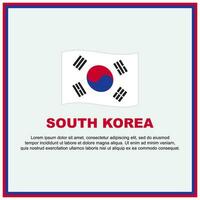 sur Corea bandera antecedentes diseño modelo. sur Corea independencia día bandera social medios de comunicación correo. sur Corea bandera vector