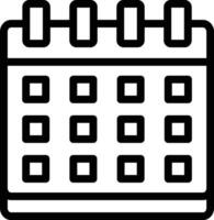 Calendar Vector Icon Design Illustration