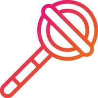 Lollipop Vector Icon Design Illustration