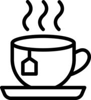 Tea Cup Vector Icon Design Illustration