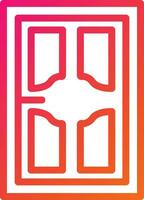 Door Vector Icon Design Illustration