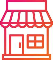 Store Vector Icon Design Illustration