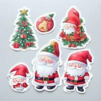 Santa Claus on background photo