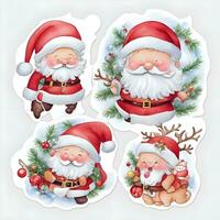 Santa Claus on background photo