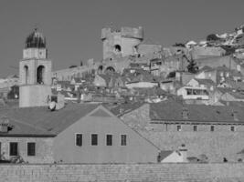 dubrovnik city in croatia photo