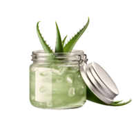 aloe Vera pelle cura far cadere crema generativo ai png