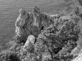 corfu island in greece photo