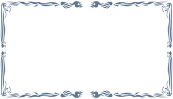 abstrakt Hintergrund mit elementar Blau Rand oder rahmen. perfekt zum Karte Hintergründe, Buch Abdeckungen, Poster, Banner png