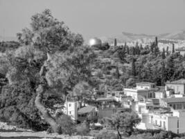 la ciudad de atenas foto