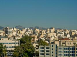 la ciudad de atenas foto