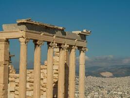 la ciudad de atenas foto