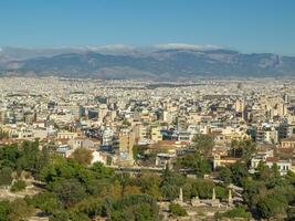 athens city in greece photo