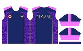 football soccer jersey design for sublimation vector