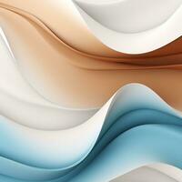 Simple abstract background brown white blue colors. Space for text, surface for design photo