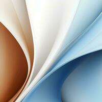 Simple abstract background brown white blue colors. Space for text, surface for design photo