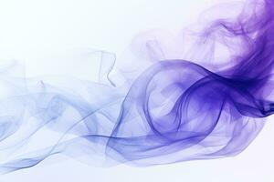 Blue purple gradient abstract background with smoke, neon, glow effect photo