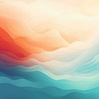 Colorful abstract background in blue and red color photo