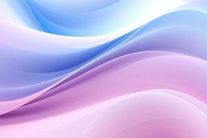 Wavy pink and blue abstract background photo