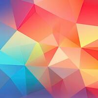 Colorful abstract background in blue and red color photo