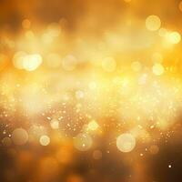 Shining abstract yellow orange background, bokeh effect, blur, gradient photo