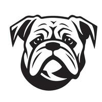 bulldog breeder logo vector