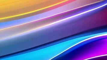 Animation abstract futuristic blue wave background. video