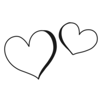 cuore disegnato a mano png