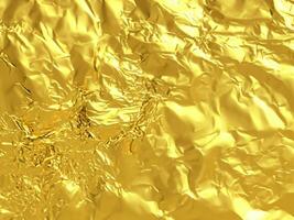 close up gold foil texture background photo