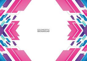 geometric line background modern style design vector