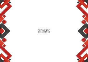 geometric modern style background design vector