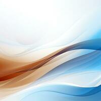 Simple abstract background brown white blue colors. Space for text, surface for design photo