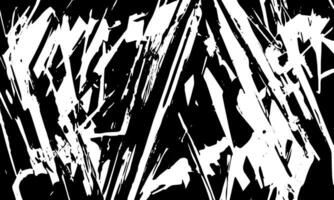 a black and white abstract painting of a tree vector