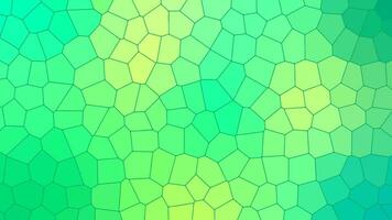 Green Mosaic Abstract background. Editable texture of Reptile skin. Lizard, Alligator, or Crocodile leather pattern vector